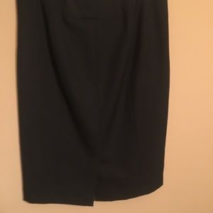 Black pencil skirt